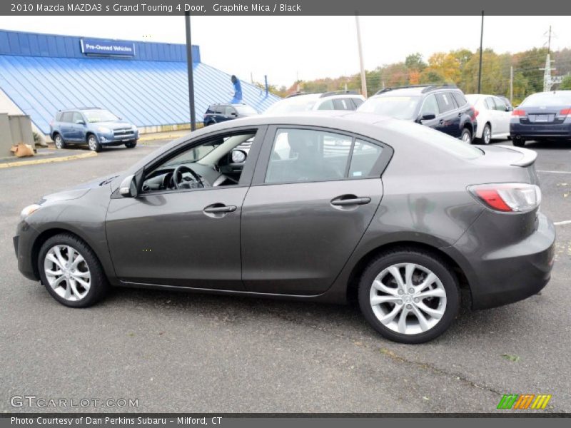 Graphite Mica / Black 2010 Mazda MAZDA3 s Grand Touring 4 Door