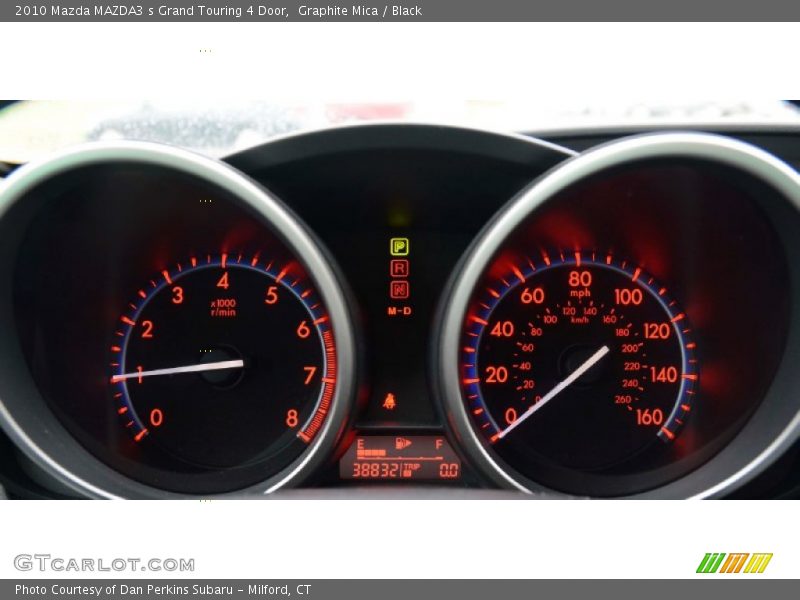 Graphite Mica / Black 2010 Mazda MAZDA3 s Grand Touring 4 Door