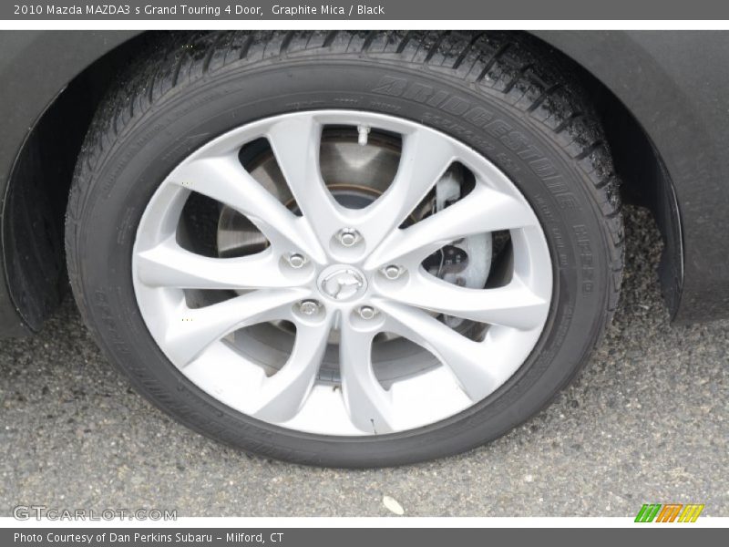 Graphite Mica / Black 2010 Mazda MAZDA3 s Grand Touring 4 Door