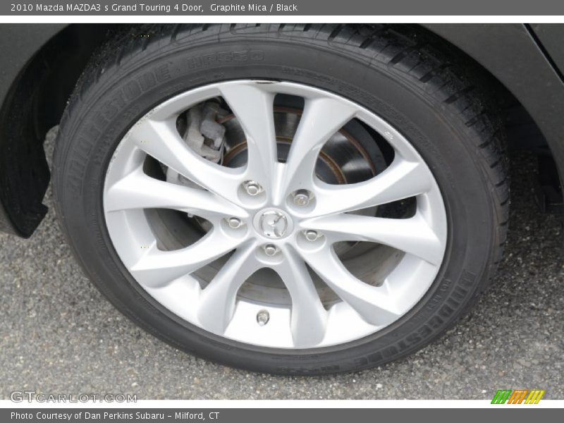 Graphite Mica / Black 2010 Mazda MAZDA3 s Grand Touring 4 Door