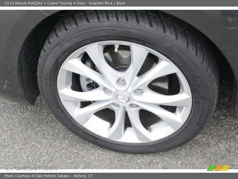 Graphite Mica / Black 2010 Mazda MAZDA3 s Grand Touring 4 Door