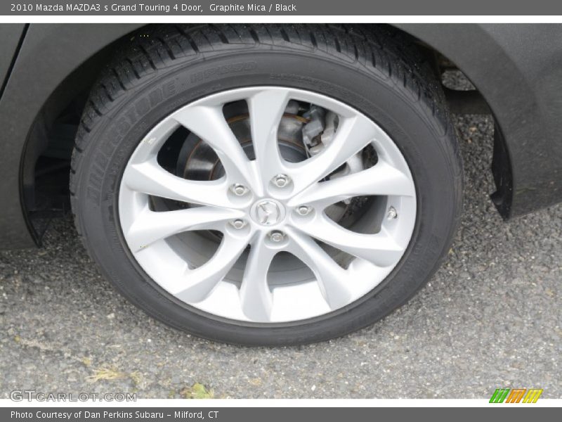 Graphite Mica / Black 2010 Mazda MAZDA3 s Grand Touring 4 Door