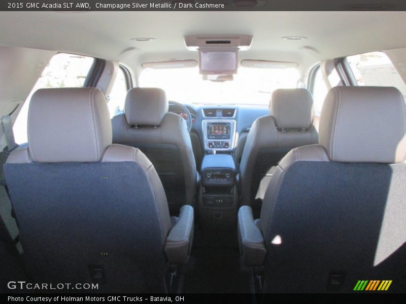 Champagne Silver Metallic / Dark Cashmere 2015 GMC Acadia SLT AWD