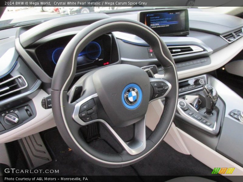 Dashboard of 2014 i8 Mega World