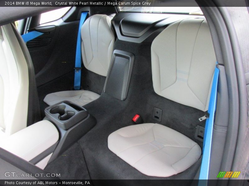 Rear Seat of 2014 i8 Mega World