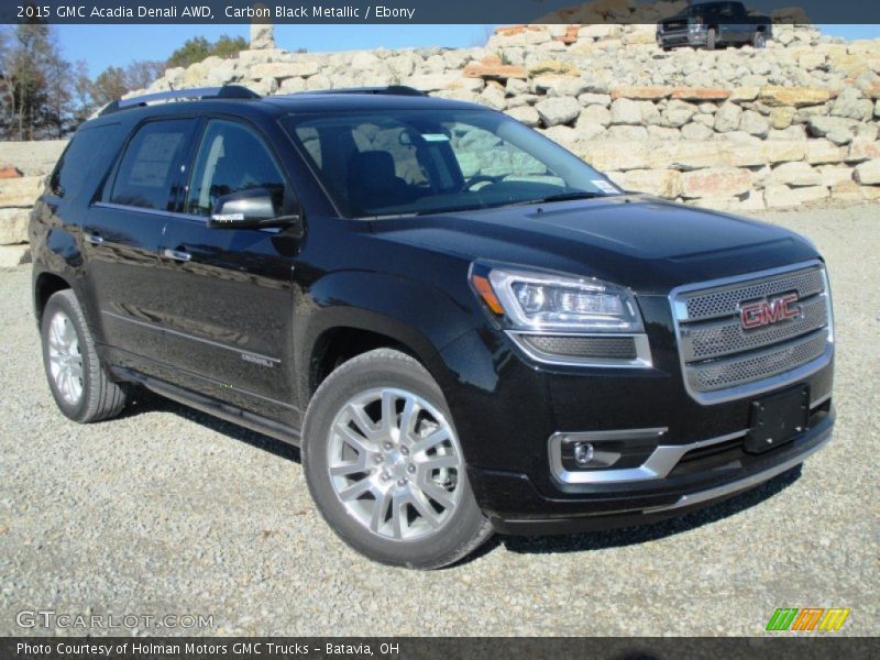 Carbon Black Metallic / Ebony 2015 GMC Acadia Denali AWD