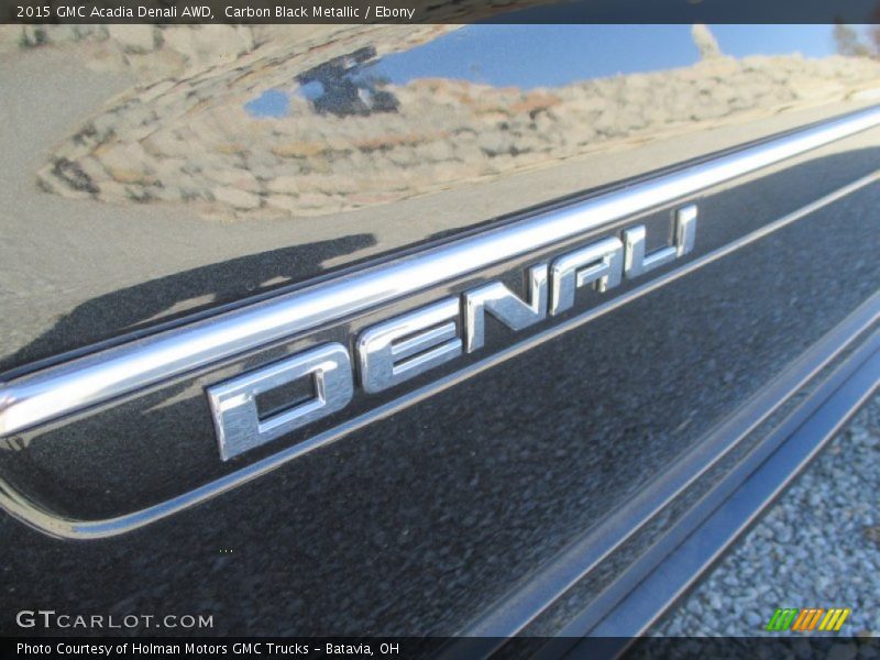 Carbon Black Metallic / Ebony 2015 GMC Acadia Denali AWD