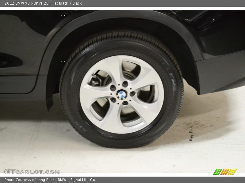 Jet Black / Black 2012 BMW X3 xDrive 28i