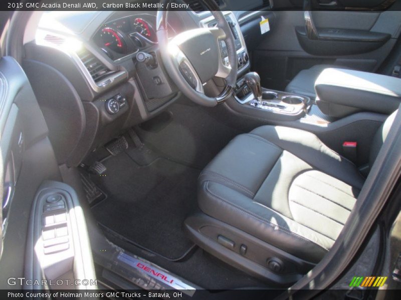 Carbon Black Metallic / Ebony 2015 GMC Acadia Denali AWD