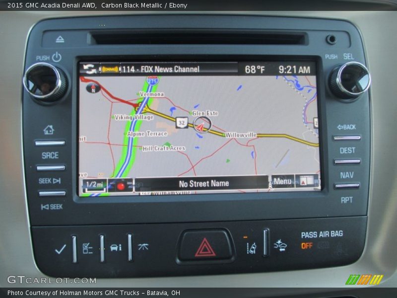 Carbon Black Metallic / Ebony 2015 GMC Acadia Denali AWD