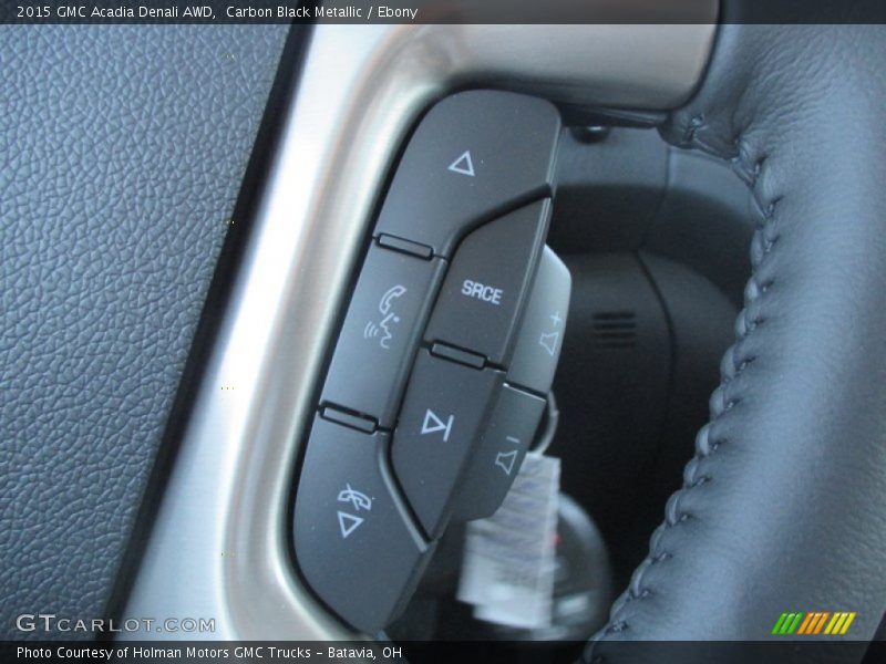 Carbon Black Metallic / Ebony 2015 GMC Acadia Denali AWD