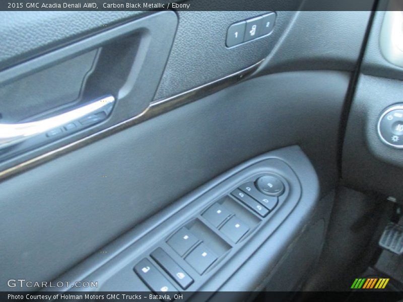 Carbon Black Metallic / Ebony 2015 GMC Acadia Denali AWD