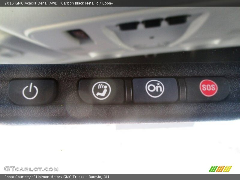 Carbon Black Metallic / Ebony 2015 GMC Acadia Denali AWD