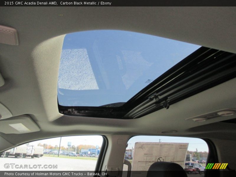 Carbon Black Metallic / Ebony 2015 GMC Acadia Denali AWD