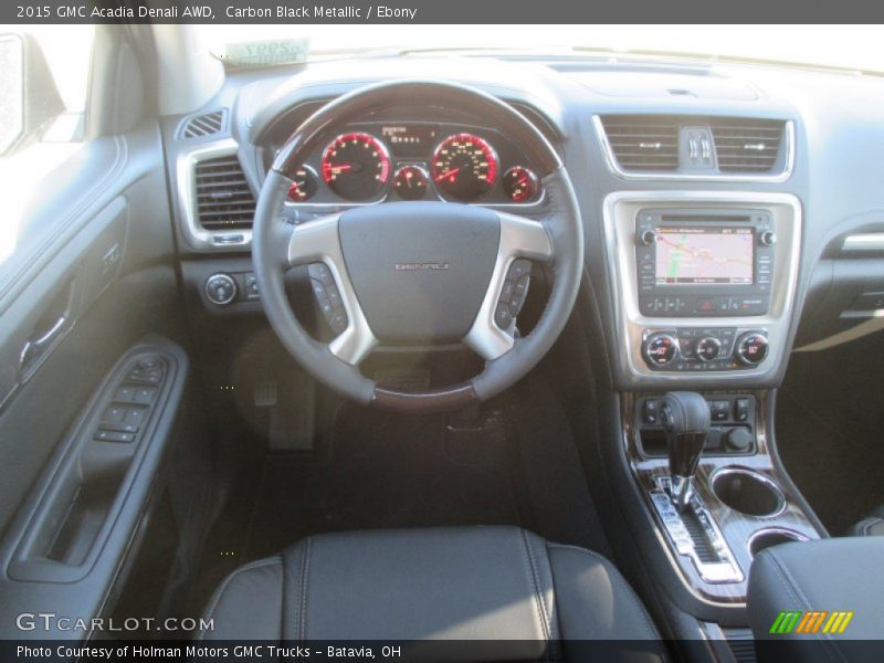 Carbon Black Metallic / Ebony 2015 GMC Acadia Denali AWD