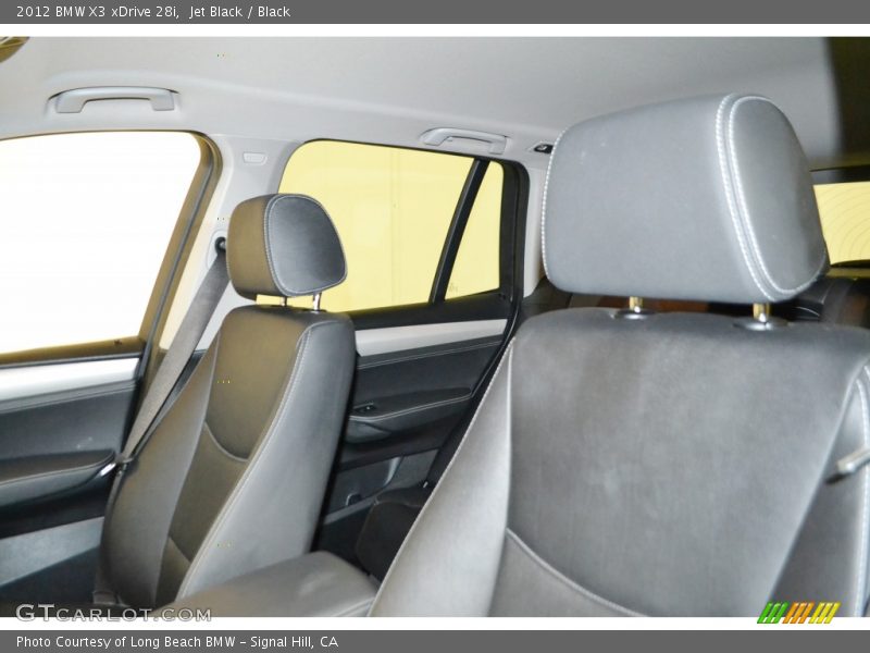 Jet Black / Black 2012 BMW X3 xDrive 28i