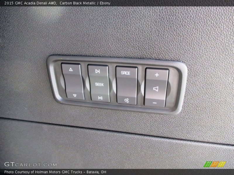 Carbon Black Metallic / Ebony 2015 GMC Acadia Denali AWD