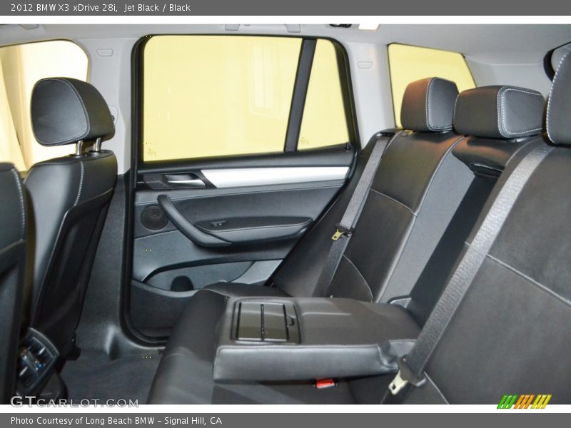 Jet Black / Black 2012 BMW X3 xDrive 28i