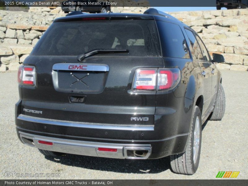 Carbon Black Metallic / Ebony 2015 GMC Acadia Denali AWD