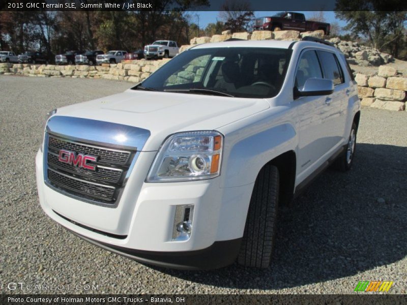 Summit White / Jet Black 2015 GMC Terrain SLE