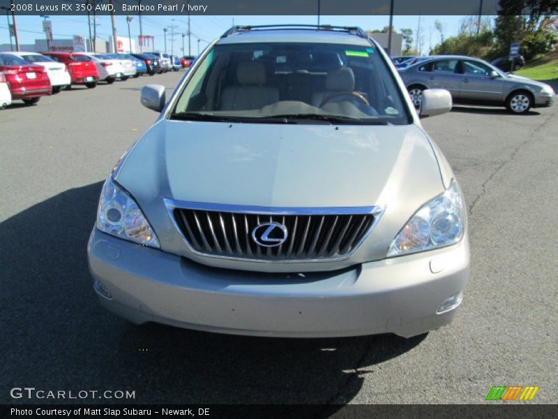 Bamboo Pearl / Ivory 2008 Lexus RX 350 AWD