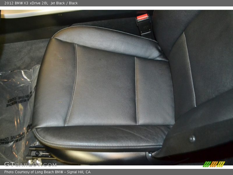 Jet Black / Black 2012 BMW X3 xDrive 28i