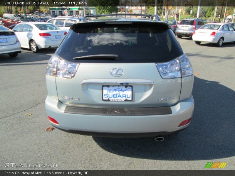 Bamboo Pearl / Ivory 2008 Lexus RX 350 AWD