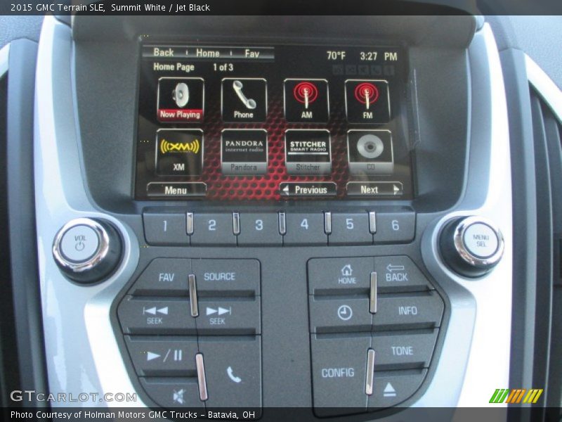 Summit White / Jet Black 2015 GMC Terrain SLE