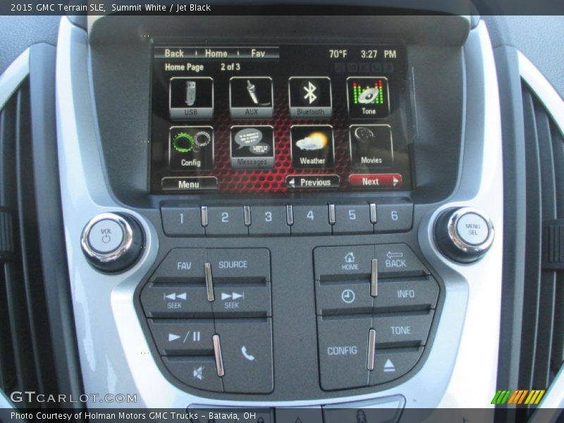 Summit White / Jet Black 2015 GMC Terrain SLE