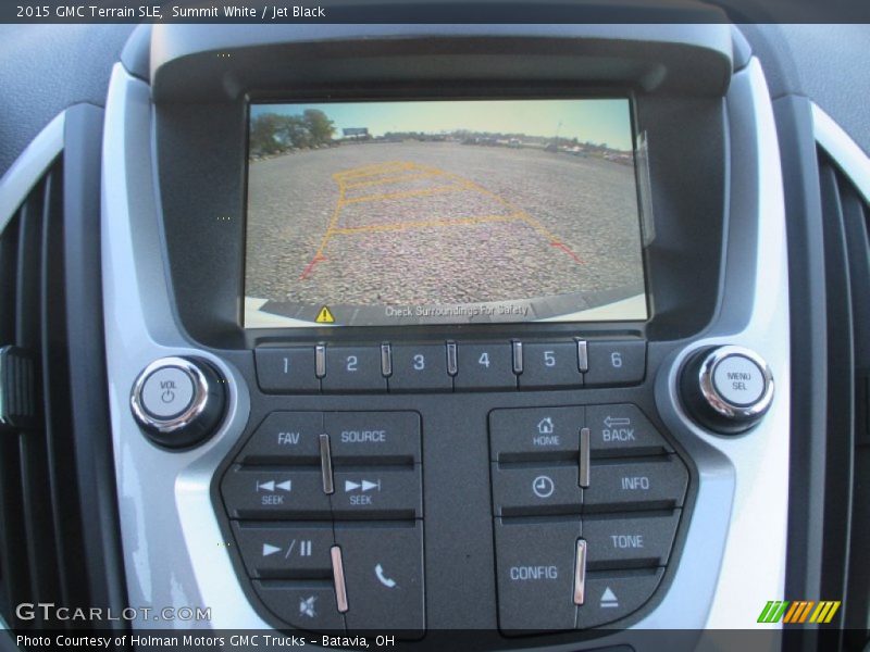 Summit White / Jet Black 2015 GMC Terrain SLE