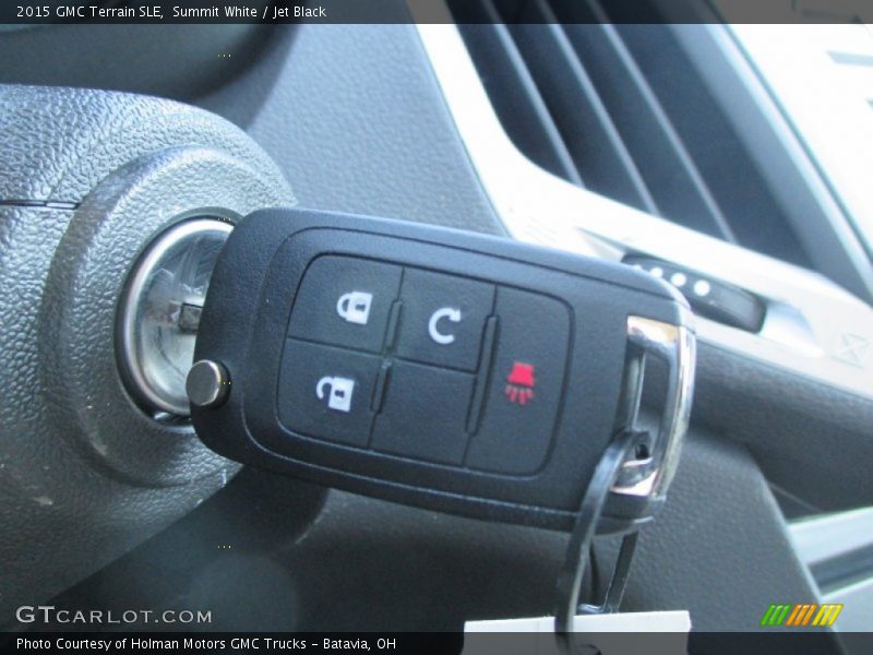 Summit White / Jet Black 2015 GMC Terrain SLE