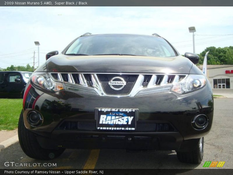 Super Black / Black 2009 Nissan Murano S AWD