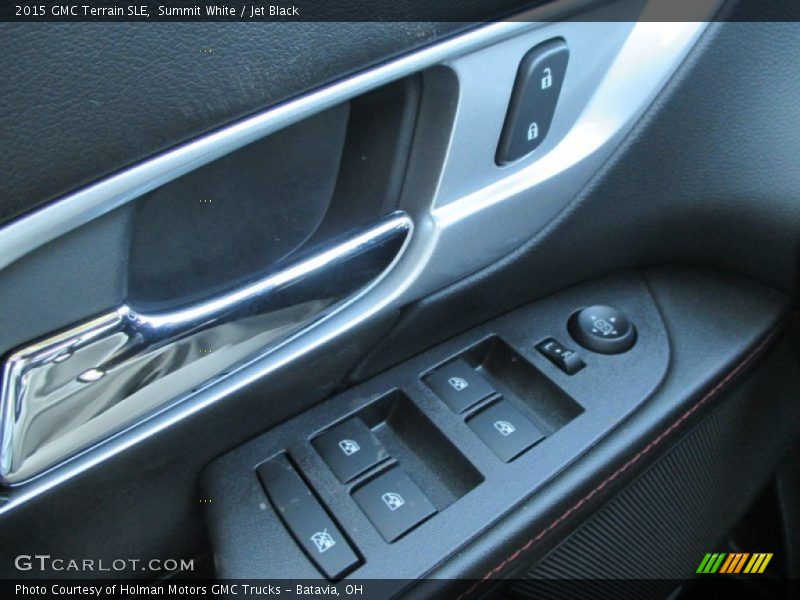 Summit White / Jet Black 2015 GMC Terrain SLE