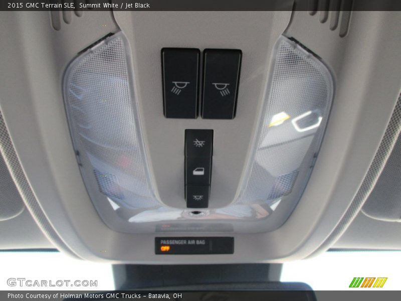 Summit White / Jet Black 2015 GMC Terrain SLE