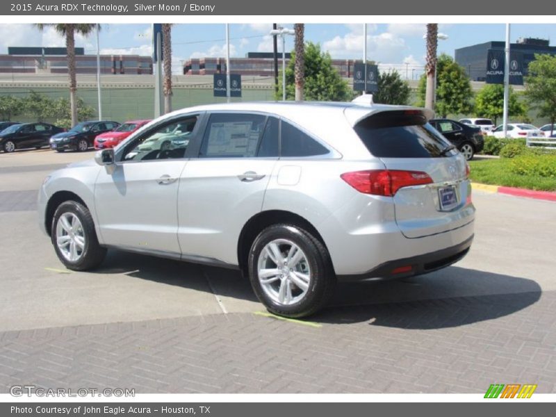 Silver Moon / Ebony 2015 Acura RDX Technology