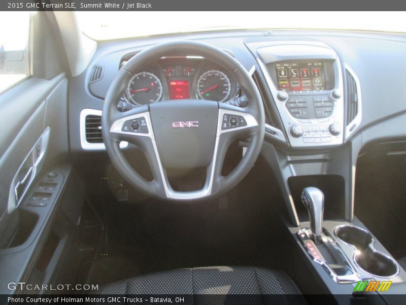 Summit White / Jet Black 2015 GMC Terrain SLE