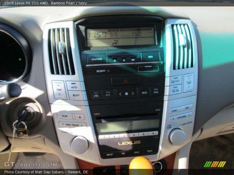 Bamboo Pearl / Ivory 2008 Lexus RX 350 AWD