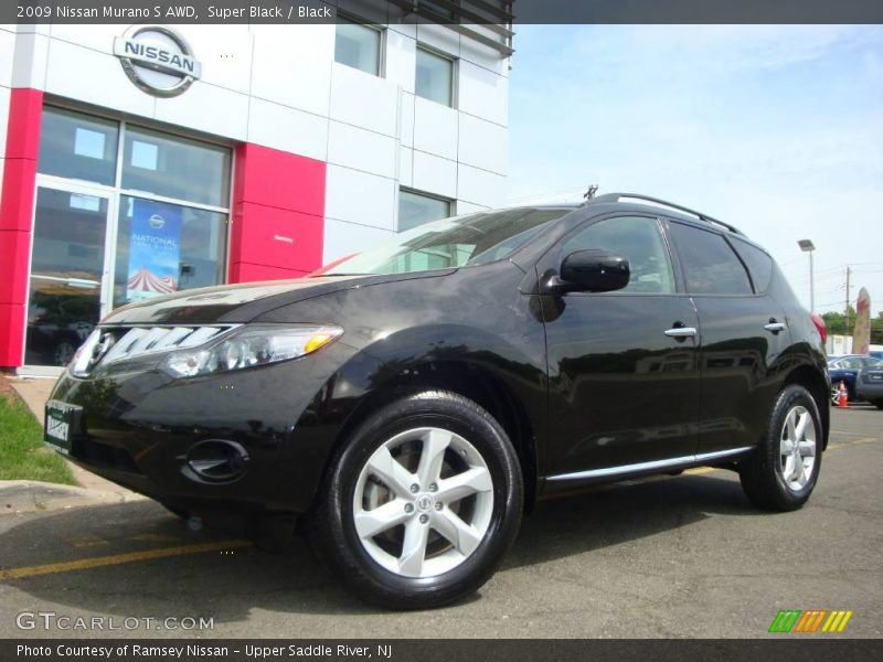 Super Black / Black 2009 Nissan Murano S AWD