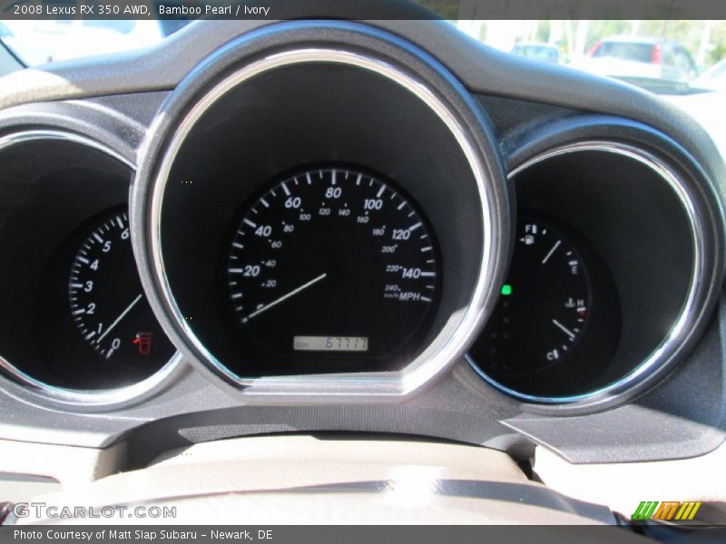 Bamboo Pearl / Ivory 2008 Lexus RX 350 AWD