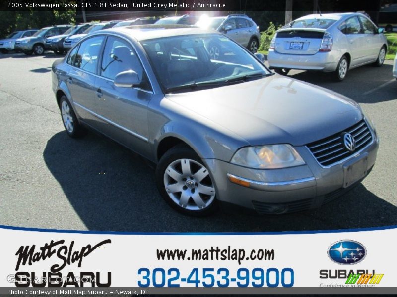 United Grey Metallic / Anthracite 2005 Volkswagen Passat GLS 1.8T Sedan