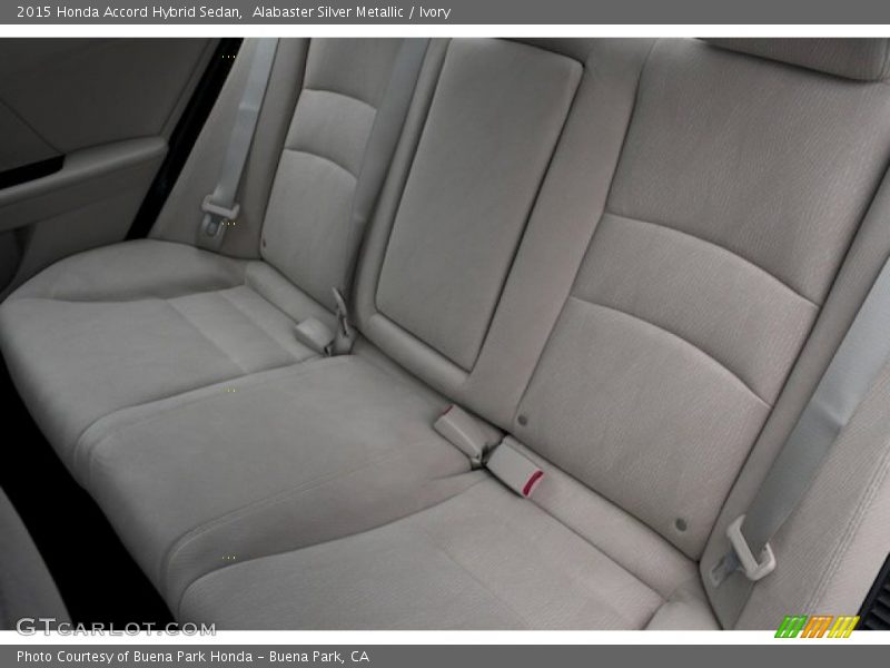 Alabaster Silver Metallic / Ivory 2015 Honda Accord Hybrid Sedan