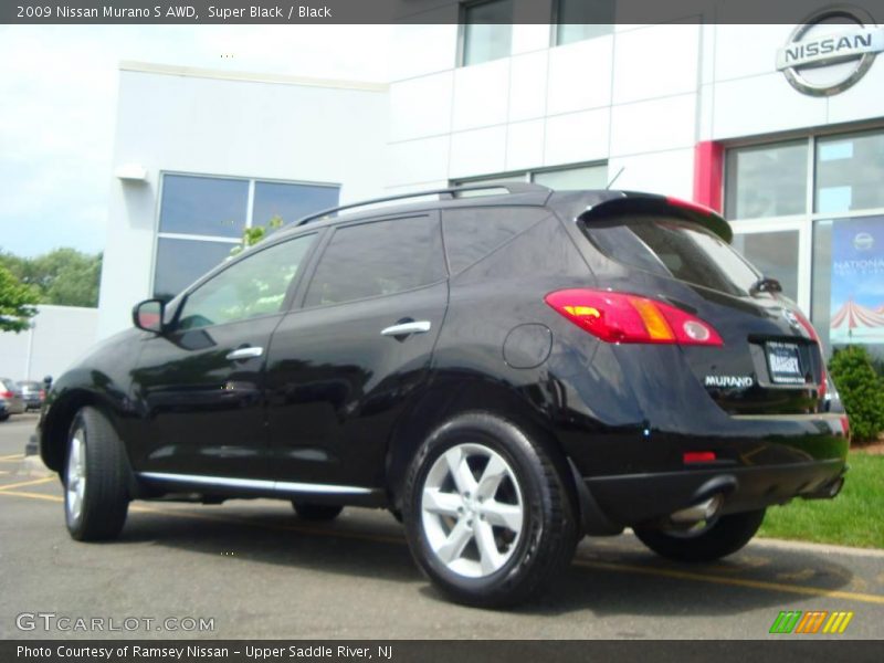 Super Black / Black 2009 Nissan Murano S AWD