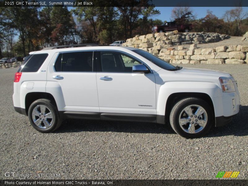 Summit White / Jet Black 2015 GMC Terrain SLE