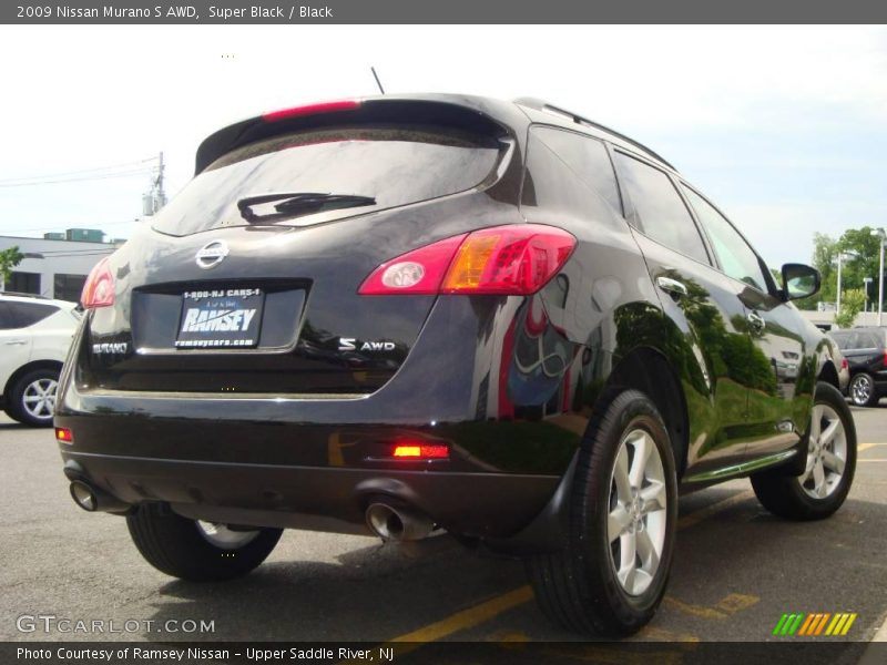 Super Black / Black 2009 Nissan Murano S AWD