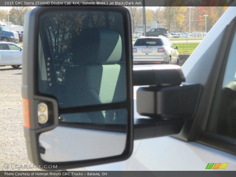 Summit White / Jet Black/Dark Ash 2015 GMC Sierra 2500HD Double Cab 4x4