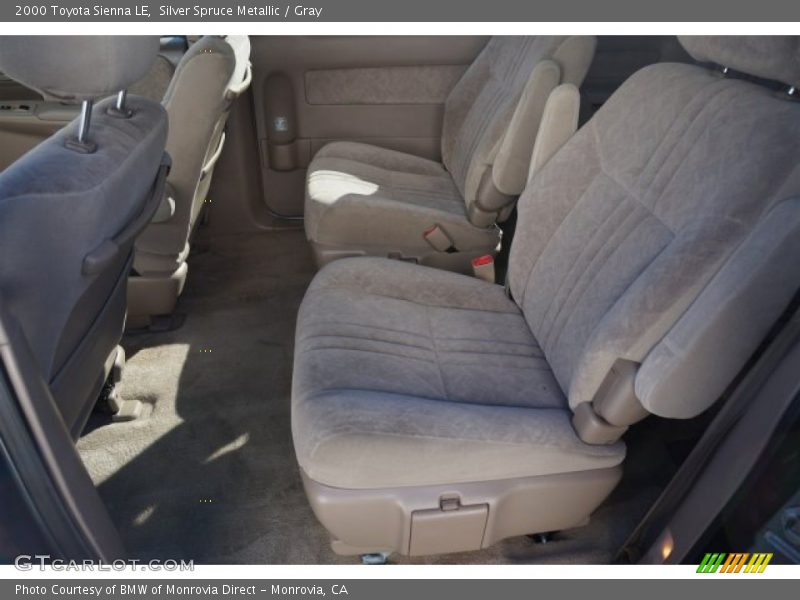 Silver Spruce Metallic / Gray 2000 Toyota Sienna LE