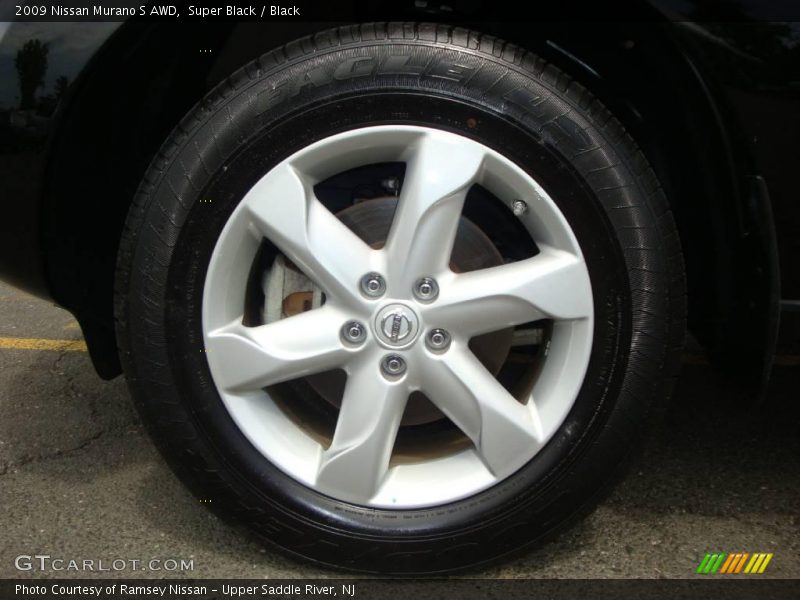 Super Black / Black 2009 Nissan Murano S AWD
