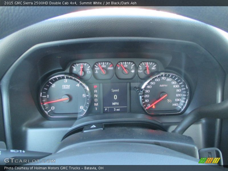 Summit White / Jet Black/Dark Ash 2015 GMC Sierra 2500HD Double Cab 4x4