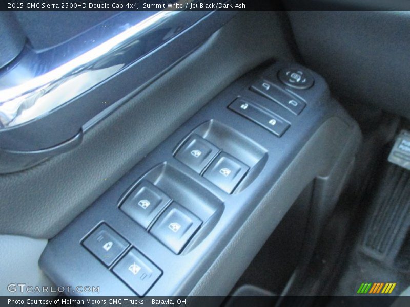 Summit White / Jet Black/Dark Ash 2015 GMC Sierra 2500HD Double Cab 4x4