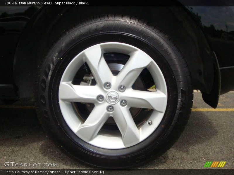 Super Black / Black 2009 Nissan Murano S AWD